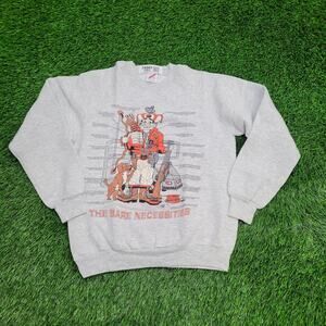 Vintage 1982 Funny Hunter Sweatshirt XS/S 19x22 Cropped